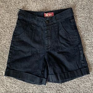 Super high waisted shorts